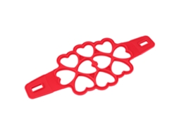 KOFIHETY Forma de panqueca de silicone reutilizável, forma de panqueca em formato de ovo, utensílio de cozinha antiaderente 4