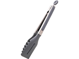 Pinça Para Churrasco Toyvian Em Aço Inoxidável Com Cabo De Silicone Antiderrapante, Ideal Para Cortar Bifes, Fazer