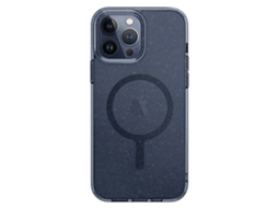 Capa para iPhone 15 Pro Max UNIQ Pele Sintética Transparente