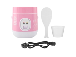 Laxiscreed Panela De Arroz Mini 1,2l Para Estudantes, Cozinhar E Aquecer, Cor Rosa, 220v Com Adaptador