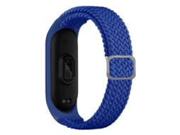 Pulseira De Nylon Trançado Ajustável E Elástica (arco-íris) Para Xiaomi Mi Band 6/5/4/3