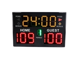 Placar Digital de Basquete 11 Dígitos Multiesportivo
