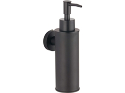 Dispensador De Sabonete De Parede Em Aço Inoxidável 304, Para Fins Decorativos (redondo, Preto).