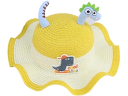 Chapéu Cloche Dobrável Para Meninas E Bebês, Macio, Com Efeito Mola, Resistente Aos Raios Uv