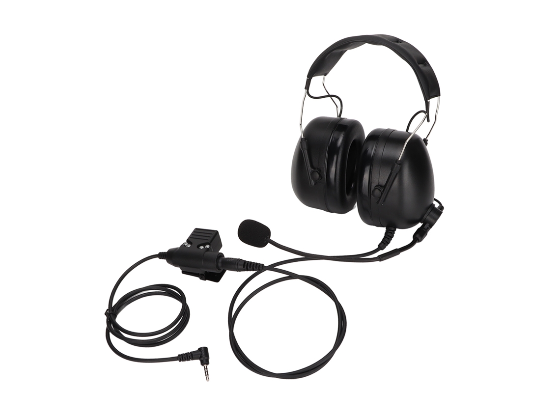 Fones LAXISCREED Antirruído 7.1mm Ptt Radio 2 Vias