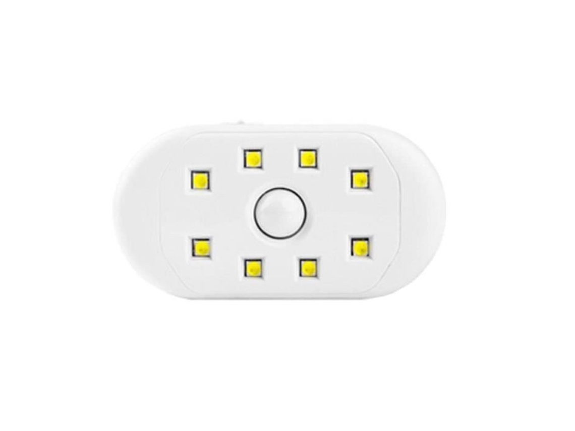Lâmpada Led Portátil para Unhas Mini Lâmpada Recarregável Usb com Gancho para Esmalte em Gel Ótima Ferramenta Cosmética A347