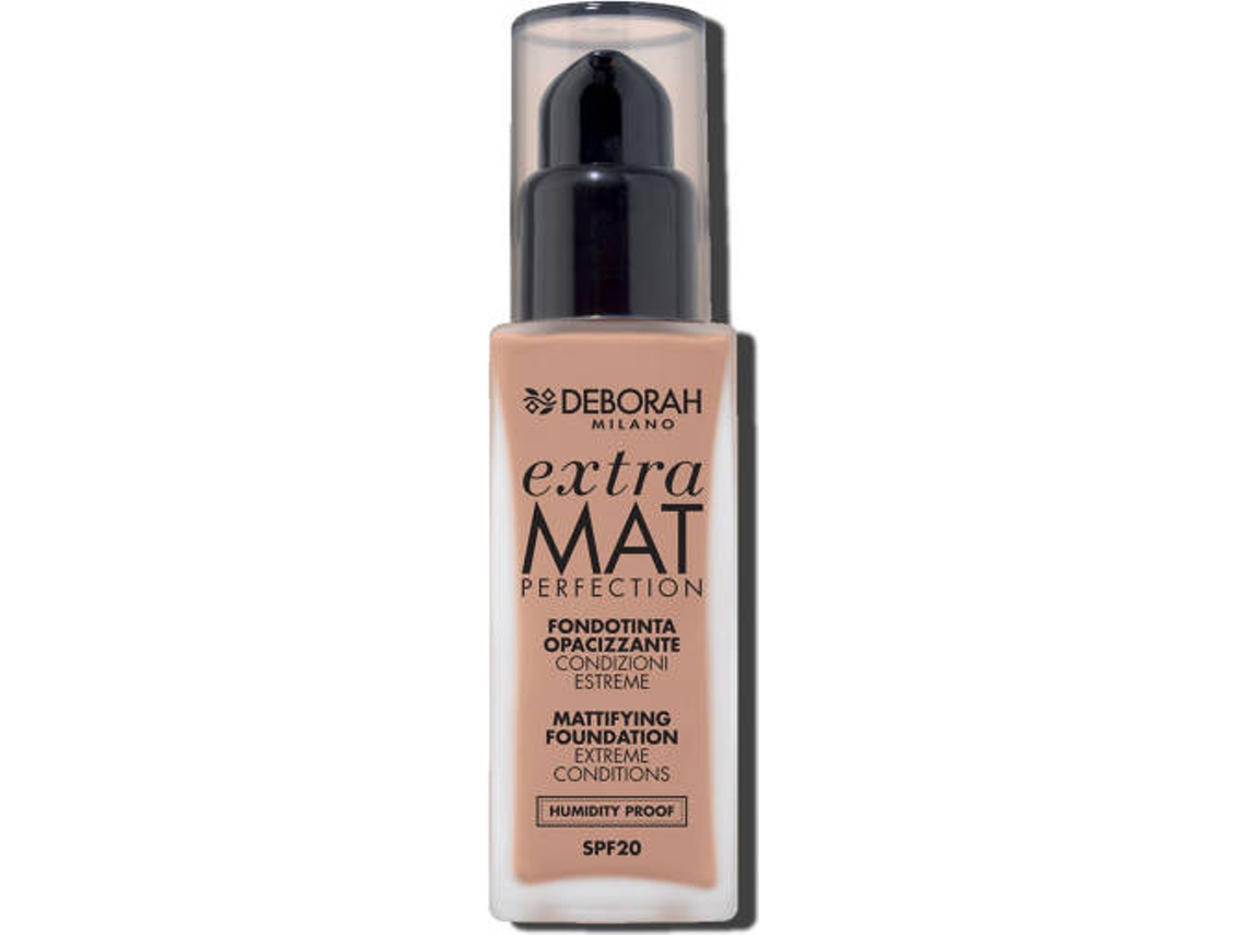Base DEBORAH MILANO FONDOTINTA EXTRA MAT PERFECTION base Garrafa Líquido (30 ml 36 g)