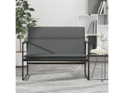 Vidaxl Banco 100x64x80 Cm Tecido Cinzento-escuro
