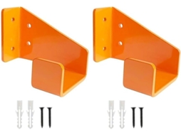 Suporte de parede metálico reforçado para garagem, organizador de armazenamento, equipamentos de escritório, suporte para
