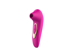 Vibrador de Massagem de Sucção de 5 Frequências para Mulheres Vermelho YIZHOOD