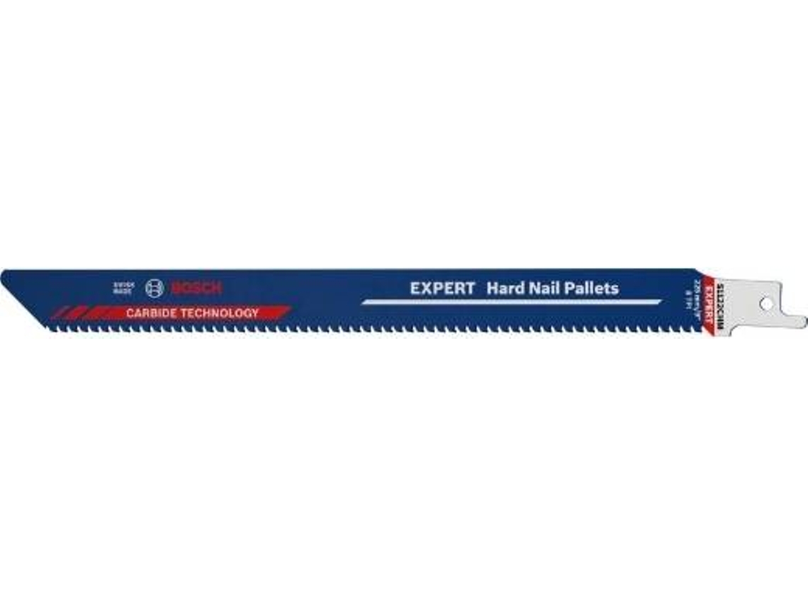 Lâmina BOSCH de Serras Sabre S 1122 Chm Expert ‘Hard Nail Pallets’ 10 Un para Serras Sabre