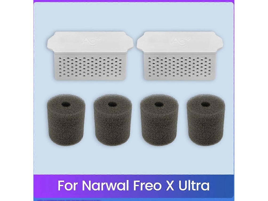 Peças De Reposição Para Aspirador De Pó Freo X Ultra + Módulo De Íons De Prata, Filtro De Espuma Para Tanque De Água, 6 Peças_ptg
