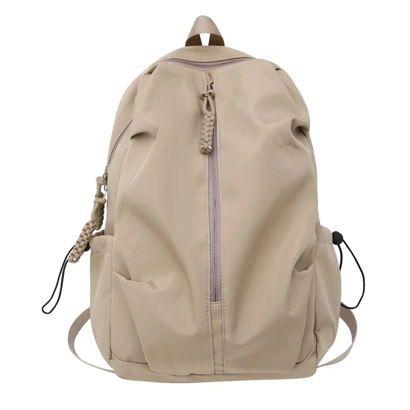 (sg8382-cáqui) Mochila Leve E Casual, Unissex, Mochila Escolar Infantil Estilosa.