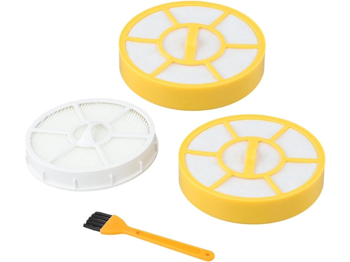 Conjunto De 3 Filtros Reposição Para Aspiradores Pó Karcher Vc3