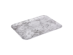 5FiveBandeja Angular Retangular 33X43Cm Efeito Mármore Branco 5 FIVE SIMPLY SMART