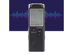 Gravador De Voz Multifuncional Com Lcd Inteligente Caneta Gravadora Áudio Hd Reprodutor (16g)