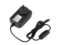 Fonte De Alimentação Para Raspberry Pi 4b Com Interruptor Ligar/desligar, 5v 3a, Tipo C Com Plug Au (100 240v)