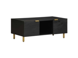 Coffee Table, Coffee Tables Vidaxl Preto Madeira Processada