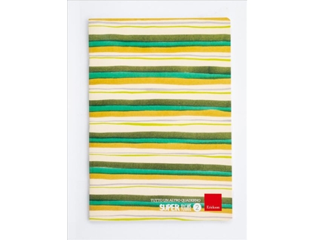 Caderno e bloco ERICKSON Super Righe 2 A4 76 folhas multicolorido