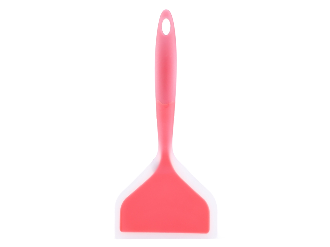 Espátula de silicone antiaderente larga para bolo carne pizza utensílio de cozinha laranja S/MARCA