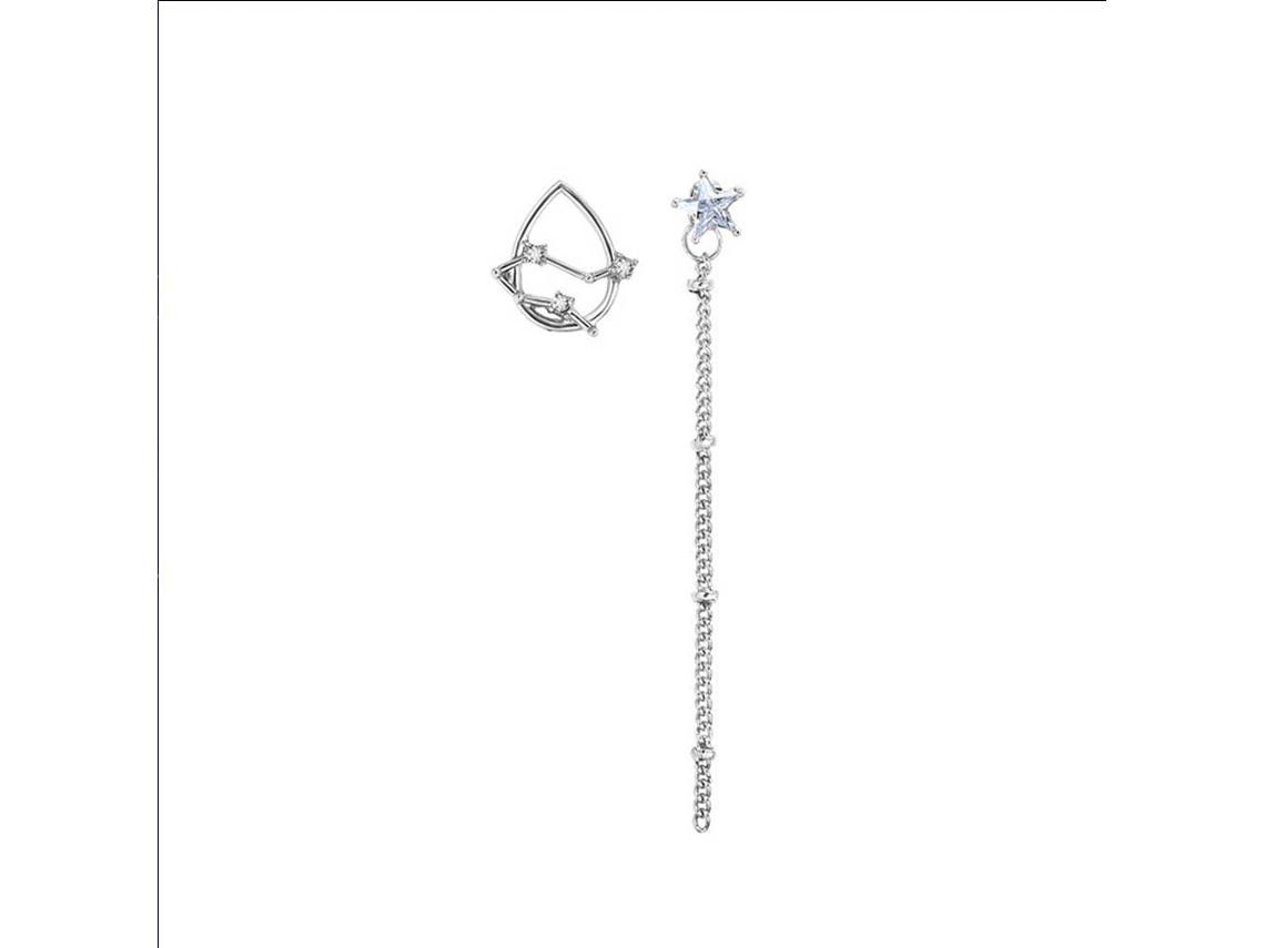 Pingentes De Liga Brinco De Mulher Constellation Gêmeos