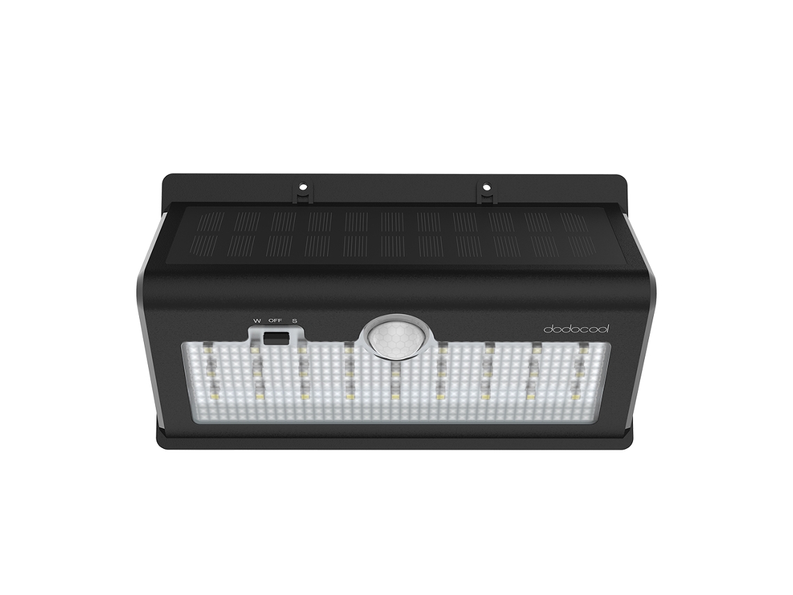 Rebe-luz Solar Exterior 26 Led 520lm Ultra Brillante Com Sensor De Movimento E Luz 6500k Impermeável Sem Fio