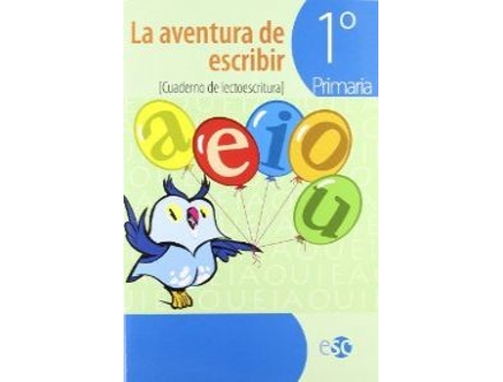 Livro Aventura De Escribir 1ºPrim de AaVv (Espanhol)