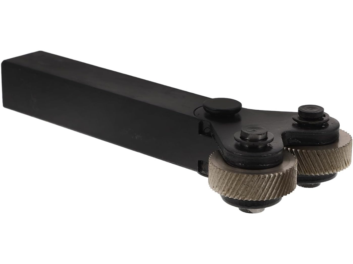Ferramenta de Recartilhar Aço S/MARCA com Roda Dupla, Corte de Precisão, Diâmetro de 26 mm