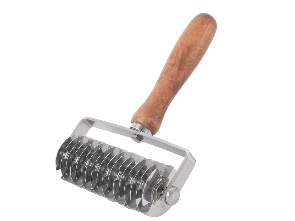 Rodillo De Acero Inoxidable Para Dough, Cutter De Retícula, Herramienta De Baking Cocina