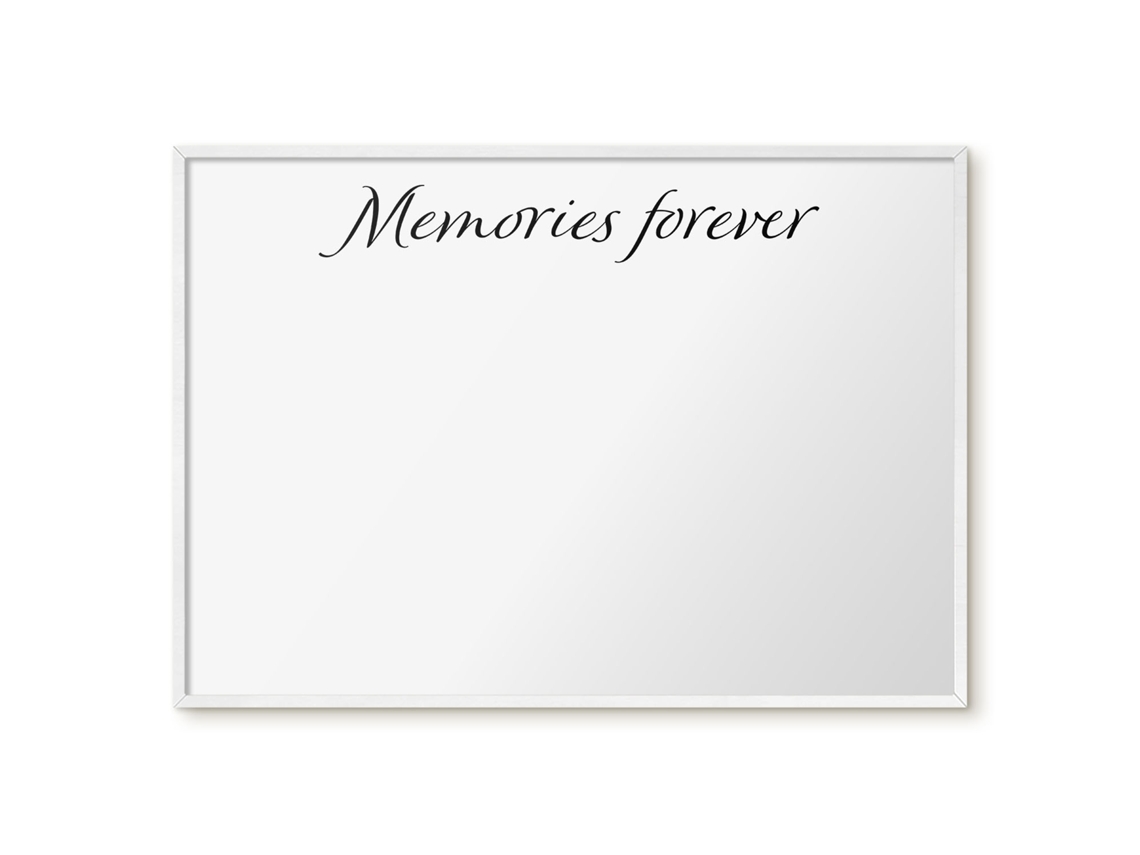 Magnetic Board Memories Forever For The Living Room Espelharte (100x70 Cm)