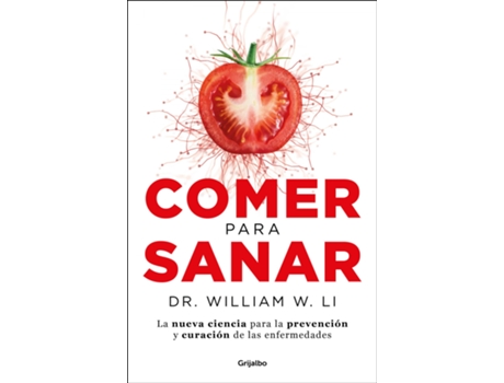 Livro Comer Para Sanar de Dr.William W.Li (Espanhol)