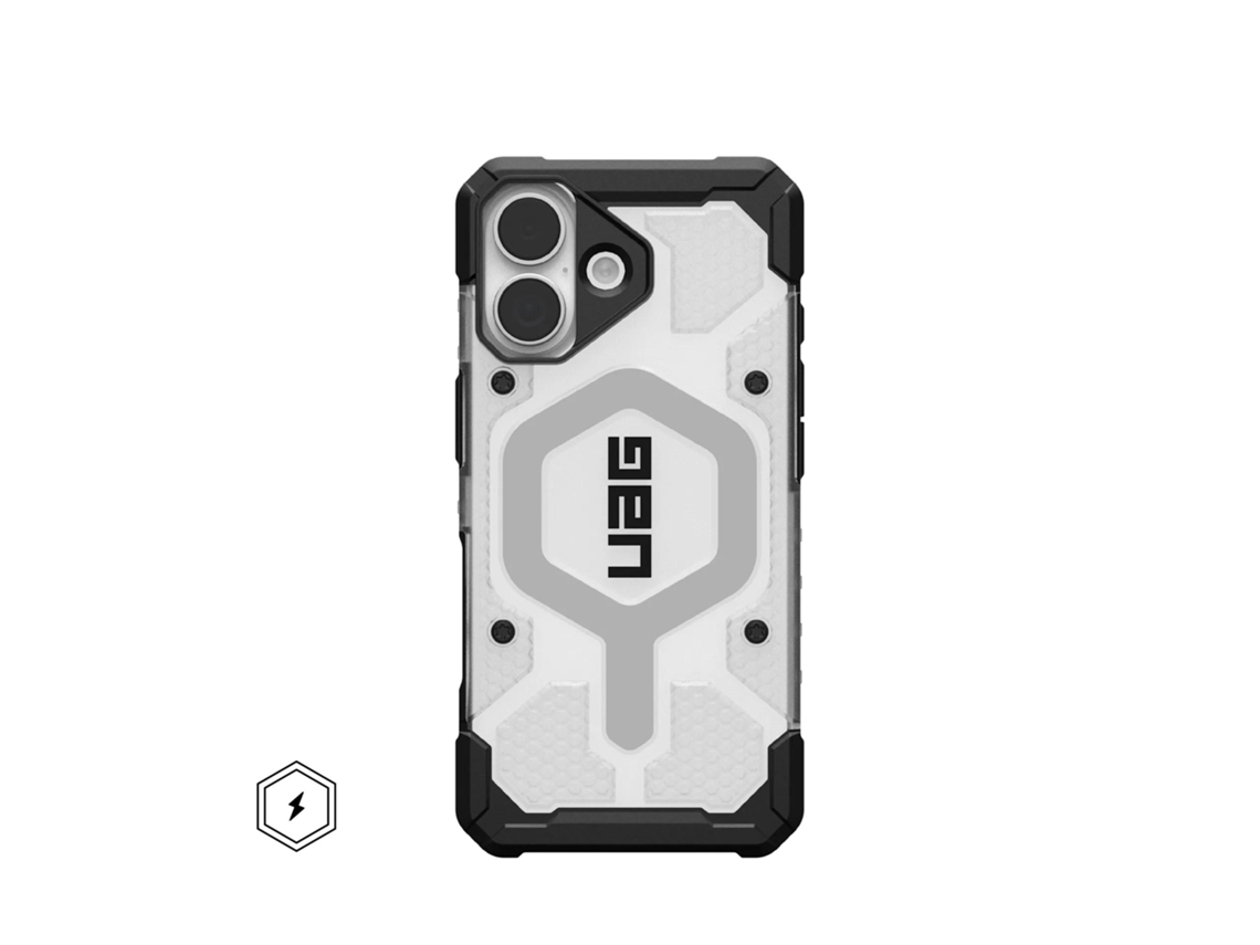 Capa Urban Armor Gear Pathfinder Clear MagSafe iPhone 17/ iPhone 18 (Transparente)