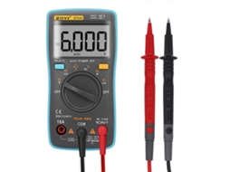 Lurelia Multímetro Digital, Zt101, 10 A, 1000 V, 750 V, Alcance Automático, Luz De Fundo, Capacitância, Frequência