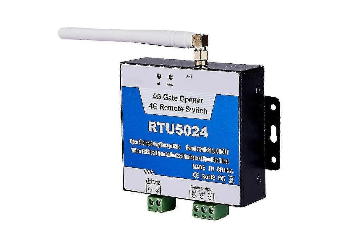 Abridor De Portão Gsm 2025 Rtu5024 Controlador Automático De Acesso A Portão 4g Gsm Abridor De Portão Com Chamada Telefônica Gratuita Controle Remoto