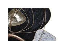 Decoração de Parede Dkd Home Decor Metal Abstrato 101 X 9 X 85 Cm