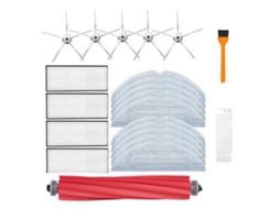 Principal escova lateral filtro hepa pano mop para xiaomi roborock t7s t7plus s7 aspirador de pó peças reposição