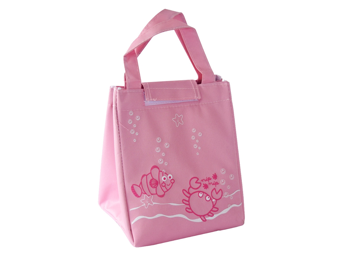 Bolsa Térmica Portátil Com Isolamento Térmico Para Almoço, Lancheira, Bolsa Rosa Slowmoose