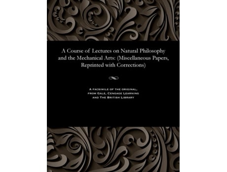 Livro A Course Of Lectures On Natural Philosophy And The Mechanical Arts De Young, Thomas Et Al. (inglês)