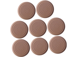 Conjunto De 8 Protetores Silicone Para Pés Cadeiras E Mesas, Antiderrapantes E Com Isolamento Acústico