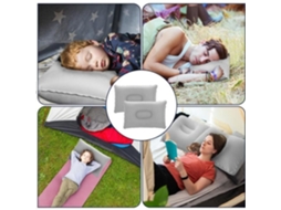 Travesseiro BRILVIBERA, ergonômico, fofo, formato U, pelúcia, para adultos e crianças