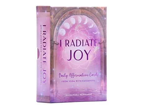 Livro I Radiate Joy de Kassandra Reinhardt (Inglês)