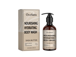 Oceaura Gel de Banho Hidratante Nutritivo, Fortalecedor e Suave para Pele Iluminada LAXISCREED