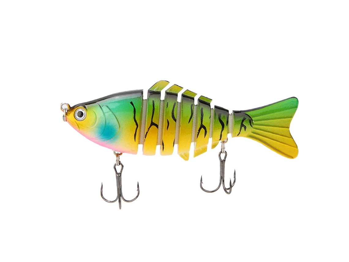 Lure, Multi-section Design With Hooks, Multi-section Fish Bait