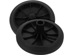 Rodas Bestonzon Lixeira, resistentes e práticas, pacote com 2, ideais para mesas e parques.