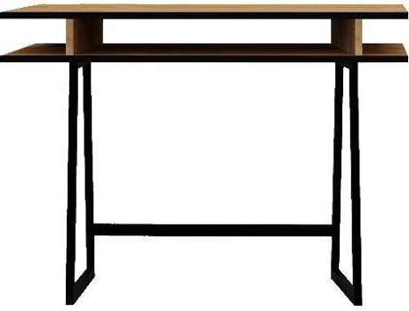 Secretaria HOMEMANIA Drago Castanho (Aglomerado Melamina - 100x60x75 cm)