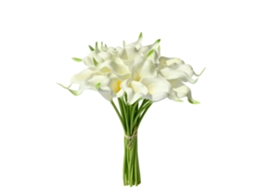 Flores Artificiais de Lírio de cala AQUAFORGE
