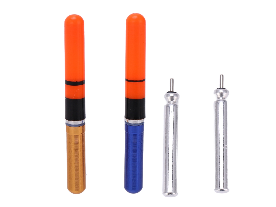 2 Isqueiros Led para Pesca Noturna Plásticos Coloridos