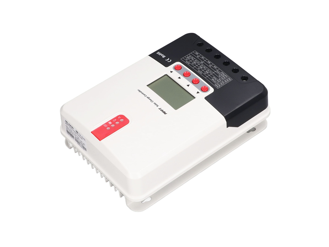 Laxiscreed Controlador De Carga Solar Mppt 12/24v Com Regulação Automática E Botões De Operação