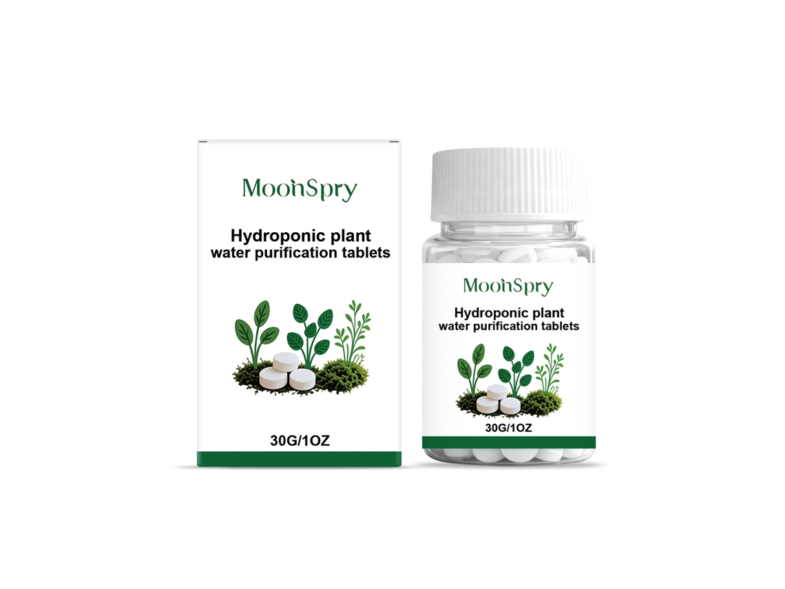 Comprimidos Purificantes Moonspry Plantas Hidropônicas