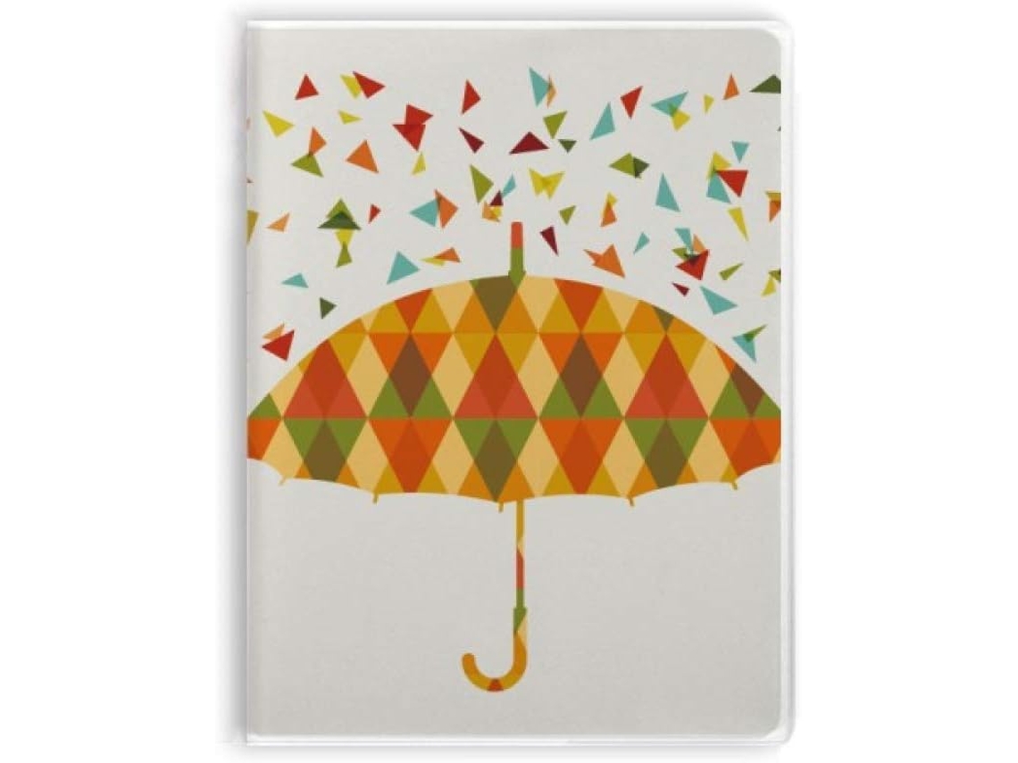 Carnet De Notas Com Sopa De Cobertura Motif Parapluie Pluie